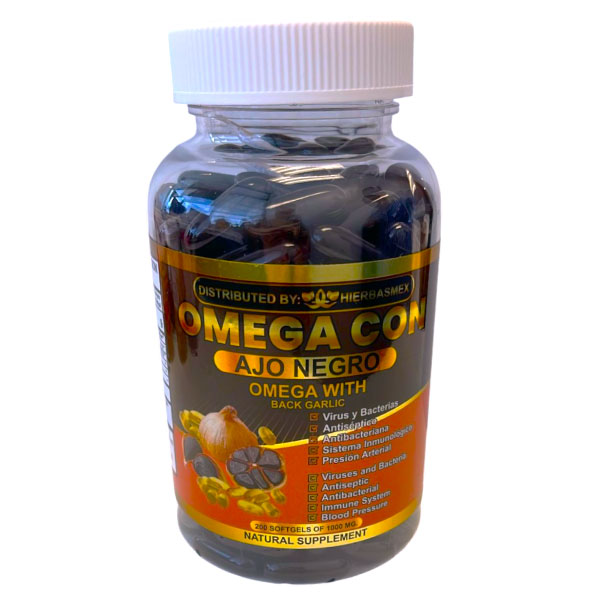 OMEGA 3 CON AJO NEGRO